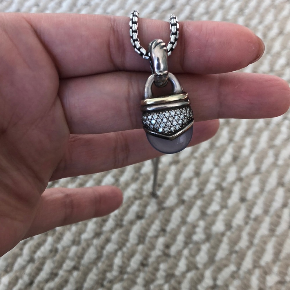 David Yurman pendant and chain